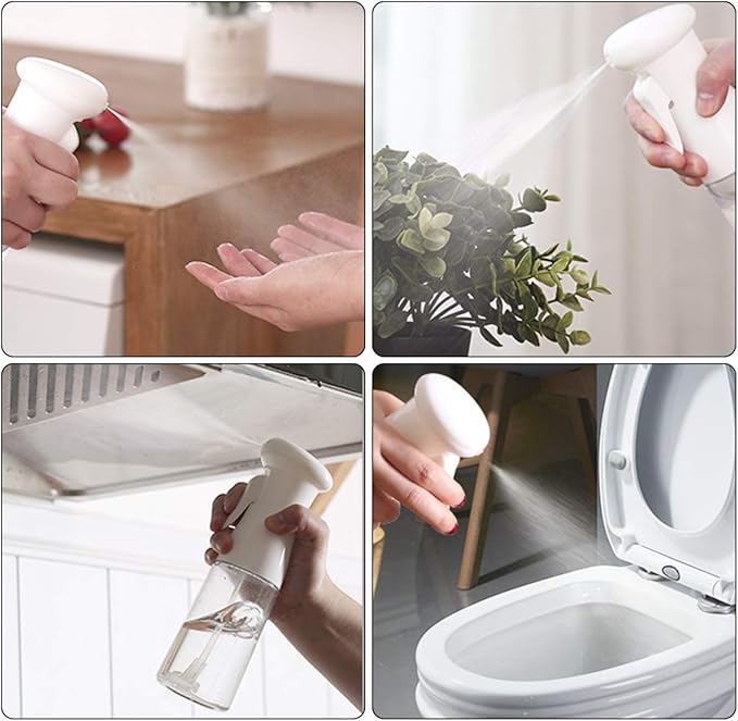 470 ml 2‑in‑1 Glass Oil Sprayer & Pourer — قارورة بخّاخ وموزّع زيت زجاجية 2‑في‑1 (470 مل)