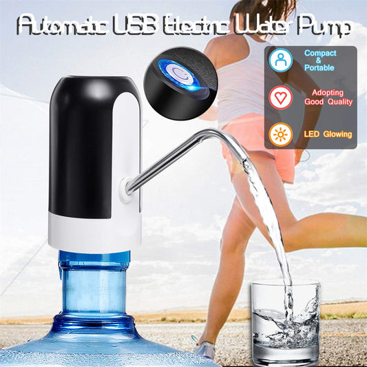 Premium USB Rechargeable Water Pump – مضخة مياه كهربائية محمولة قابلة لإعادة الشحن